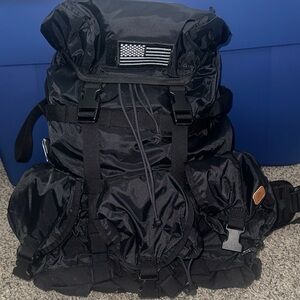 Large Black Tactical ,rucksack Backpack